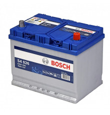 Аккумулятор Bosch S4 026 Asia 70R обр. пол. 630A 261x175x220