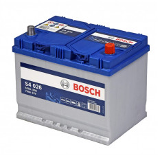 Аккумулятор Bosch S4 026 Asia 70R обр. пол. 630A 261x175x220