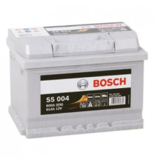 Аккумулятор Bosch S5 004 61R обр. пол. низкий 600A 242x175x175