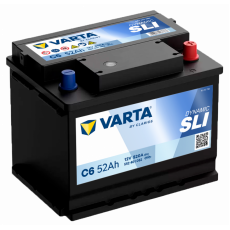 Аккумулятор Varta SLI C6 L1 52R обр. пол. низкий 520A 207x175x175