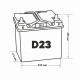 Аккумулятор Varta Blue Asia D49 65R обр. пол. 570A 232x173x220