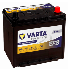 Аккумулятор Varta EFB D23 65R обр. пол. 650A 232x173x220
