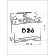 Аккумулятор Varta SLI E23 70 Ач обр. пол. 630A 261x175x220