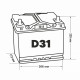 Аккумулятор BOST PREMIUM Asia 95L прям. пол. 780A 302x172x220 (110D31R)