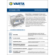 Аккумулятор Varta EFB D54 65 Ач обр. пол. низкий 650A 278x175x175