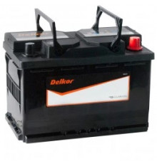 Аккумулятор DELKOR 74R обр. пол. 680А 278x175x190