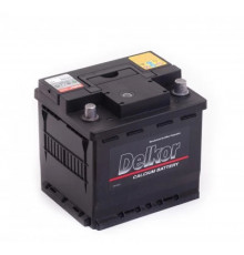 Аккумулятор DELKOR 55R обр. пол. кубик 500A 207x175x190