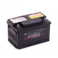 Аккумулятор DELKOR 65R обр. пол. низкий 520А 278x175x175