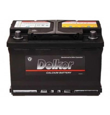 Аккумулятор DELKOR 74L прям. пол. 680А 278x175x190