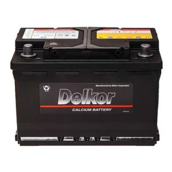 Аккумулятор DELKOR 74L прям. пол. 680А 278x175x190