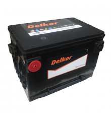 Аккумулятор DELKOR 78DT-790 85L боковые клеммы 790A 268x178x184 (Американский корпус)
