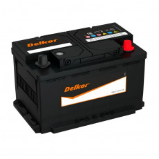 Аккумулятор DELKOR (58014) 80R обр. пол. 800А 278x175x190