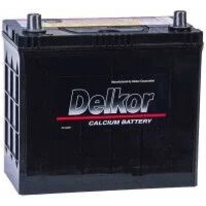 Аккумулятор DELKOR 70B24L 55R обр. пол. тонкие клеммы 480A 238x128x220