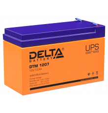Аккумулятор для ИБП DELTA DTM 1207 12В 7.2 Ач 151x65x94