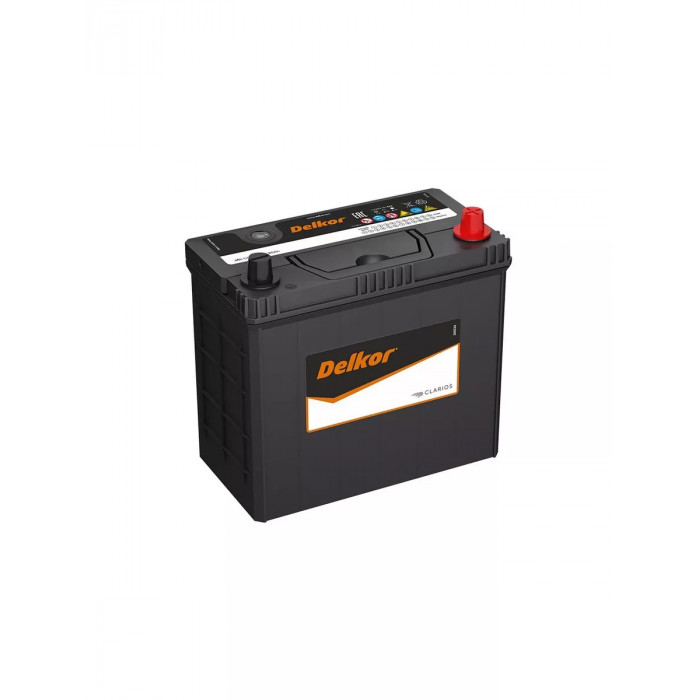 Аккумулятор Delkor 55B19L 50R обр. пол. тонкие клеммы 440A 187x127x220
