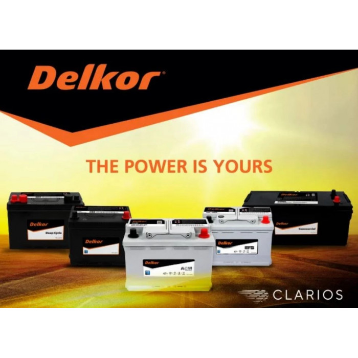 Аккумулятор DELKOR (56031) 60L прям. пол. 525А 242x175x190