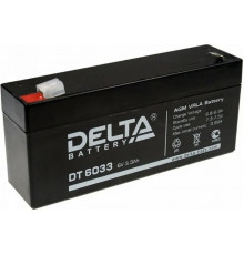 Аккумулятор Delta DT 6033 6В 4Ач универс. пол. 125x33x67