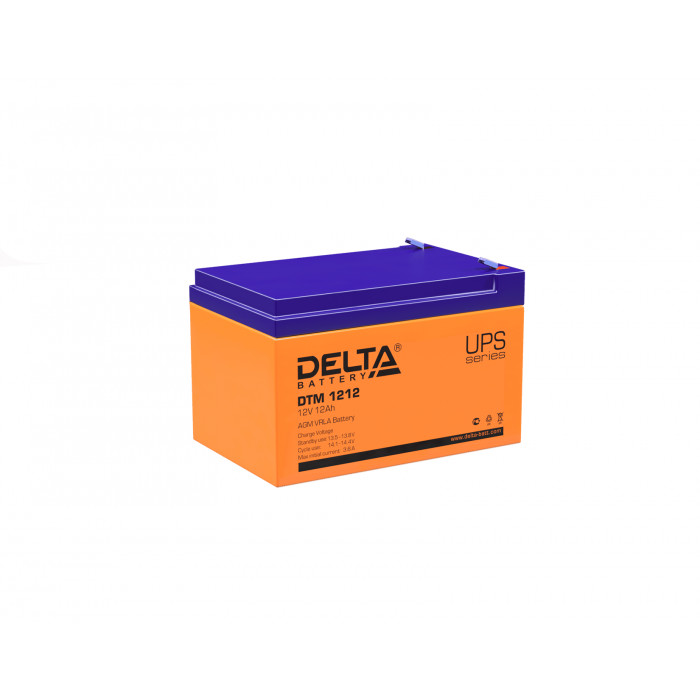 Аккумулятор для ИБП Delta DTM 1212 12 Ач 151x65x94