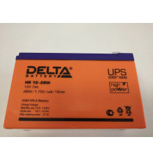 Аккумулятор для ИБП Delta HR 12-28W 7 Ач 151x65x100