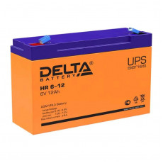 Аккумулятор для ИБП Delta HR 6-12 12Ач 151x50x94