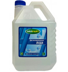 Дистиллированная вода OILRIGHT 5 л.