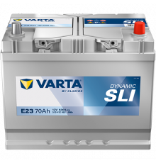 Аккумулятор Varta SLI E23 70 Ач обр. пол. 630A 261x175x220