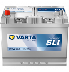 Аккумулятор Varta SLI E24 70 Ач прям. пол. 630A 261x175x220