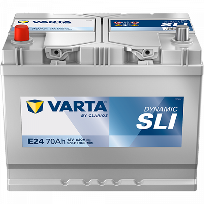 Аккумулятор Varta SLI E24 70 Ач прям. пол. 630A 261x175x220