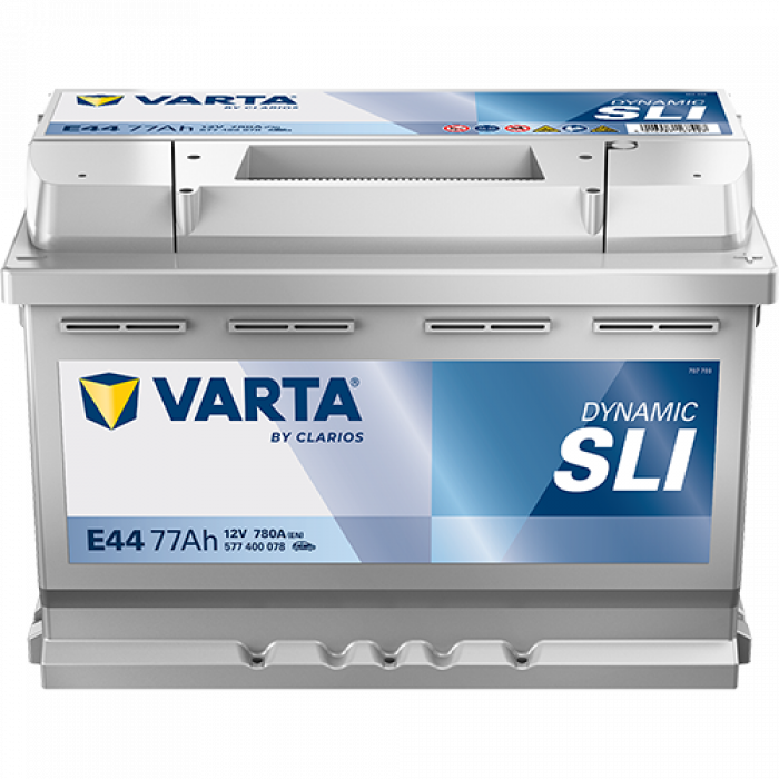 Аккумулятор Varta SLI E44 77 Ач обр. пол. 780A 278x175x190