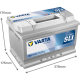 Аккумулятор Varta SLI E9 70 Ач обр. пол. низкий 640A 278x175x175