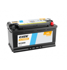 Аккумулятор EXIDE Classic EC900 90R обр. пол. 720A 353x175x190
