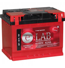Аккумулятор E-LAB 6ст-62R обр. пол. 580A 242x175x190