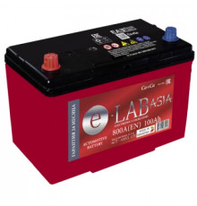 Аккумулятор E-LAB Asia 100L прям. пол. 800A 306x173x220