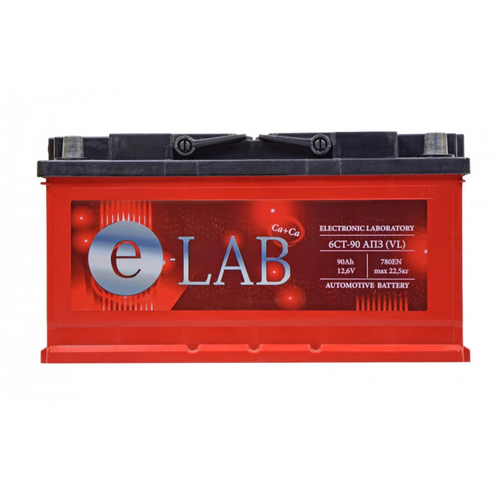 Аккумулятор E-LAB 6ст-90R обр. пол. 780A 353x175x190
