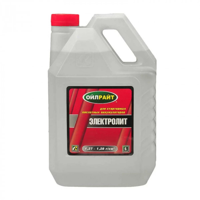 Электролит OILRIGHT 1,28 г/куб.см 5л