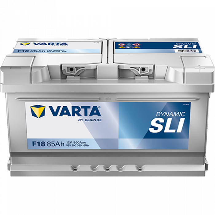 Аккумулятор Varta SLI F18 85 Ач обр. пол. 800A низкий 315x175x175