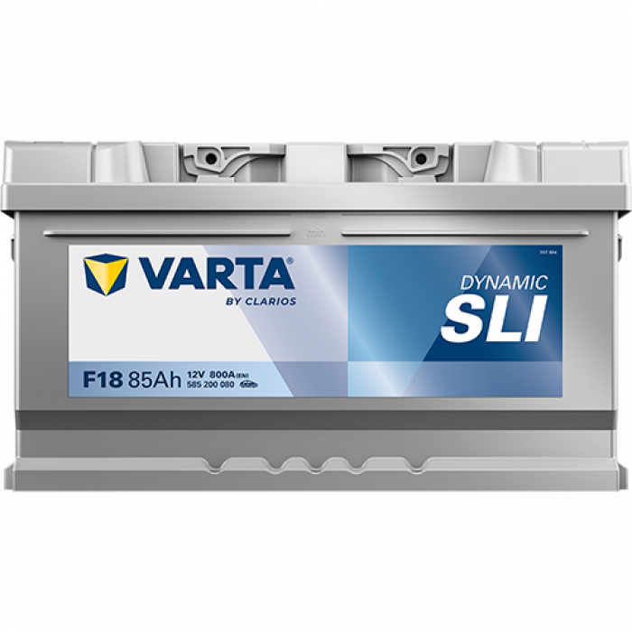 Аккумулятор Varta SLI F18 85 Ач обр. пол. 800A низкий 315x175x175