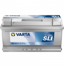 Аккумулятор Varta SLI F5 88 Ач обр. пол. низкий 740A 353x175x175