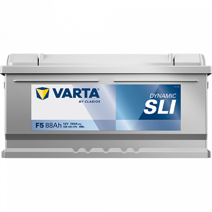 Аккумулятор Varta SLI F5 88 Ач обр. пол. низкий 740A 353x175x175