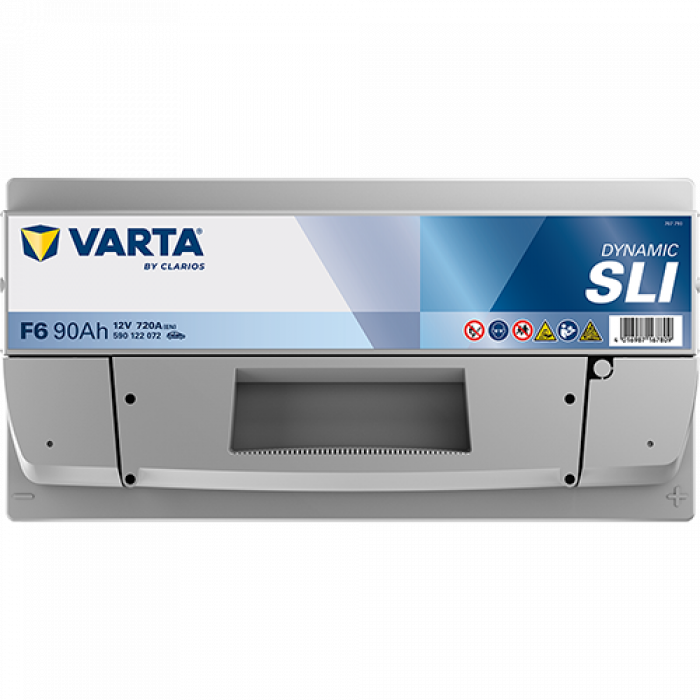 Аккумулятор Varta SLI F6 90 Ач обр. пол. 720A 353x175x190