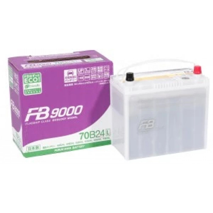 Аккумулятор Furukawa BatteryFB 9000 Asia 55R обр. пол. 520A 232x127x220 (70B24L)