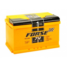 Аккумулятор FORSE 74R обр. пол. низкий 760A 278x175x175