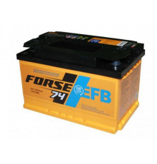 Аккумулятор FORSE EFB 74R обр. пол. низкий 760A 278x175x175