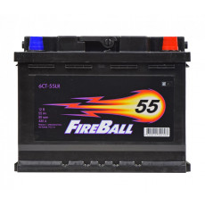 Аккумулятор FireBall 55R обр. пол. 430A 242x175x190
