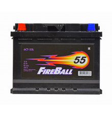 Аккумулятор FireBall 55L прям. пол. 430A 242x175x190