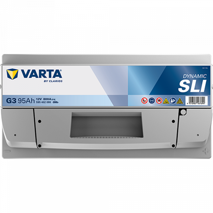 Аккумулятор Varta SLI G3 95 Ач обр. пол. 800A 353x175x190