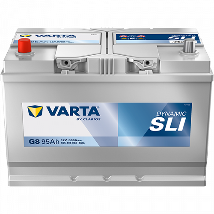 Аккумулятор Varta SLI G8 95 Ач прям. пол. 830A 306x173x225