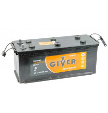 Аккумулятор GIVER HYBRID 6CT-132 рус прям. пол. 880А 513х189х218