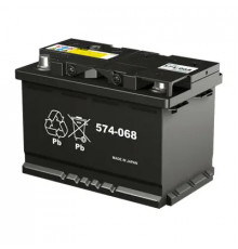 Аккумулятор GS Yuasa EU 574-068 (L3) - 74 Ач 680A обратная пол. (278x175x190)
