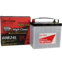 Аккумулятор GS Yuasa GHC-60B24L (45R 490A 238x128x227) GranCruise High Class переходник